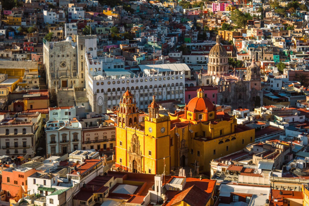 Colonial cities in Mexico